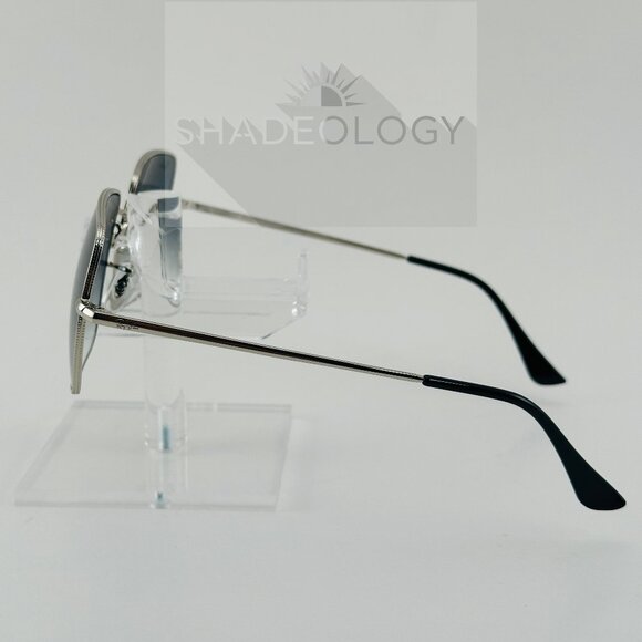 NEW Ray-Ban RB 1971 9149 Silver Square Blue Gradient 54mm Unisex Sunglasses main image 4
